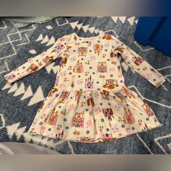 DISNEY PRINCESS CASTLE KIDS DRESS - Picture 2 of 4
